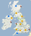 Thumbnail graphic of UK spread of postcodes of those attending workshops