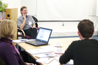 George reviewing day 1 sessions